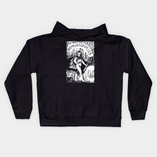 Mephistopheles on Halloween Kids Hoodie